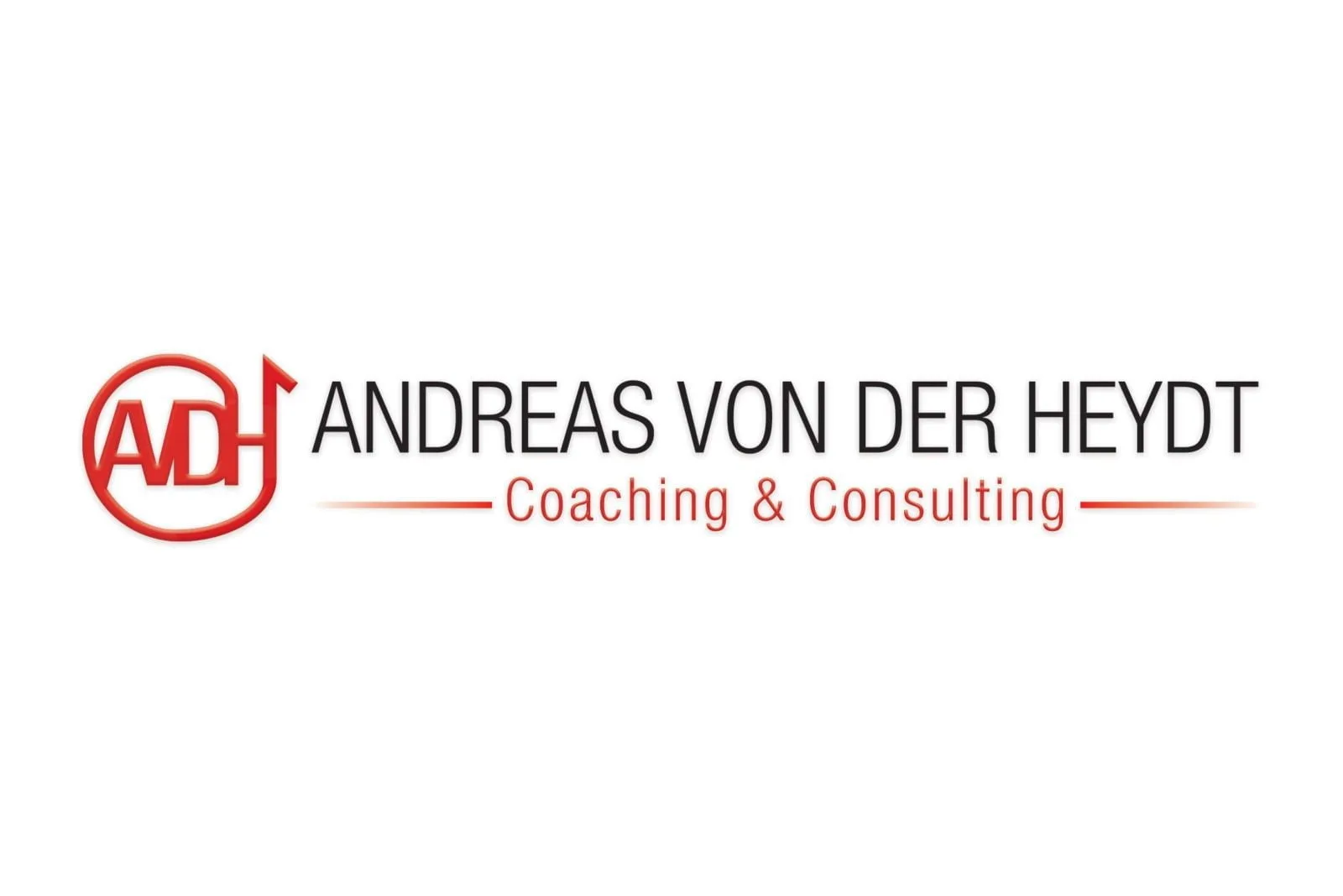 Andreas von der Heydt Coaching & Consulting logo dizajn