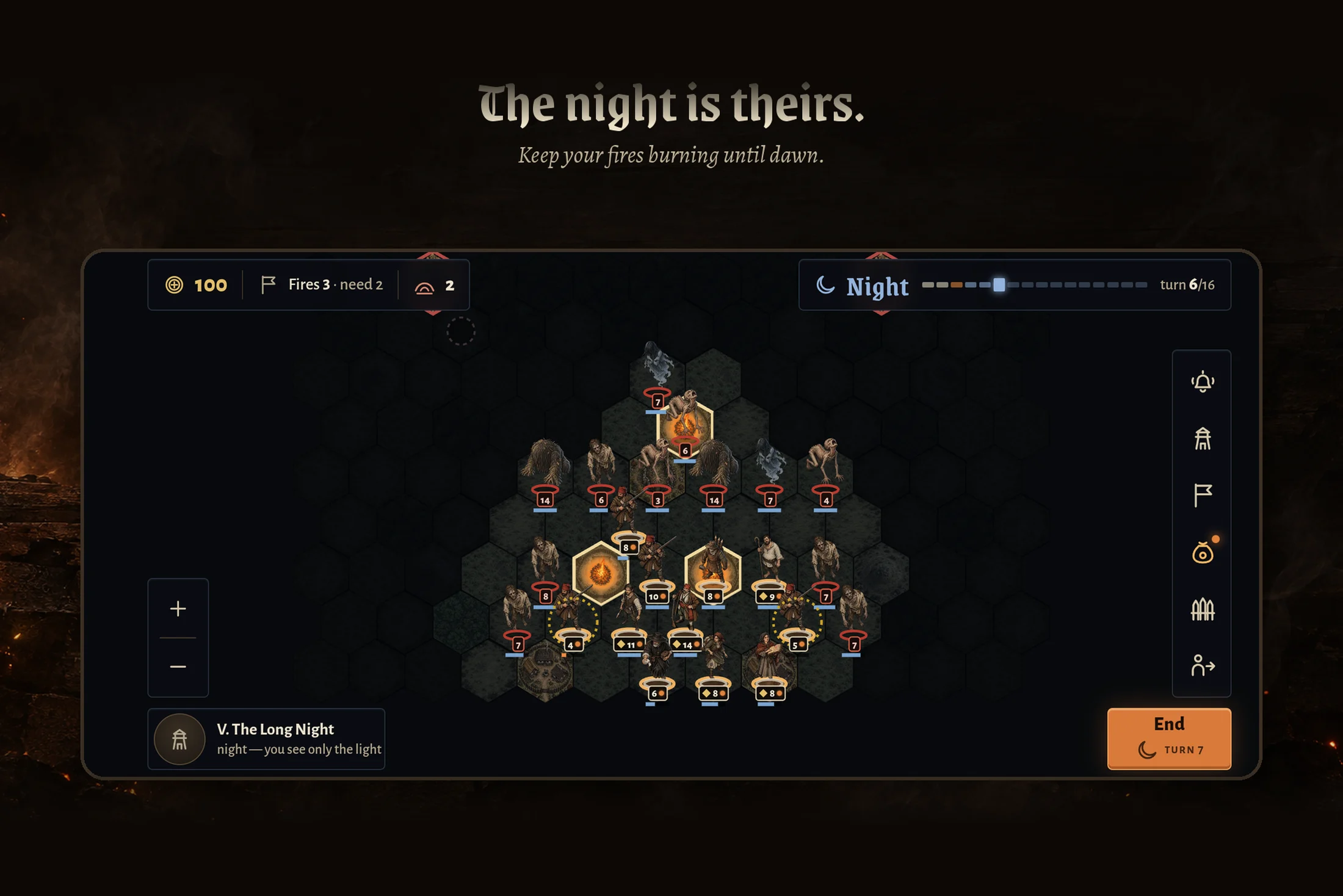 Bedem — a turn-based hex strategy game from Slavic folklore for Android and iOS