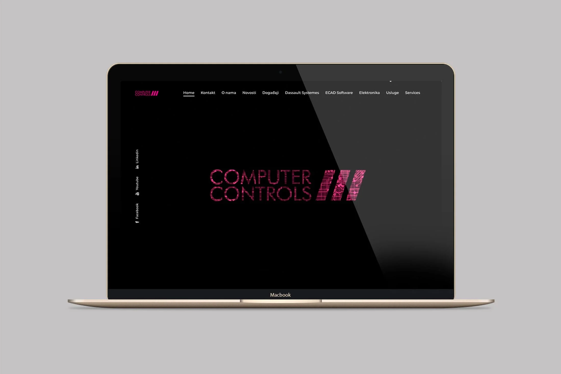 Dizajn i izrada web stranice Computer Controls