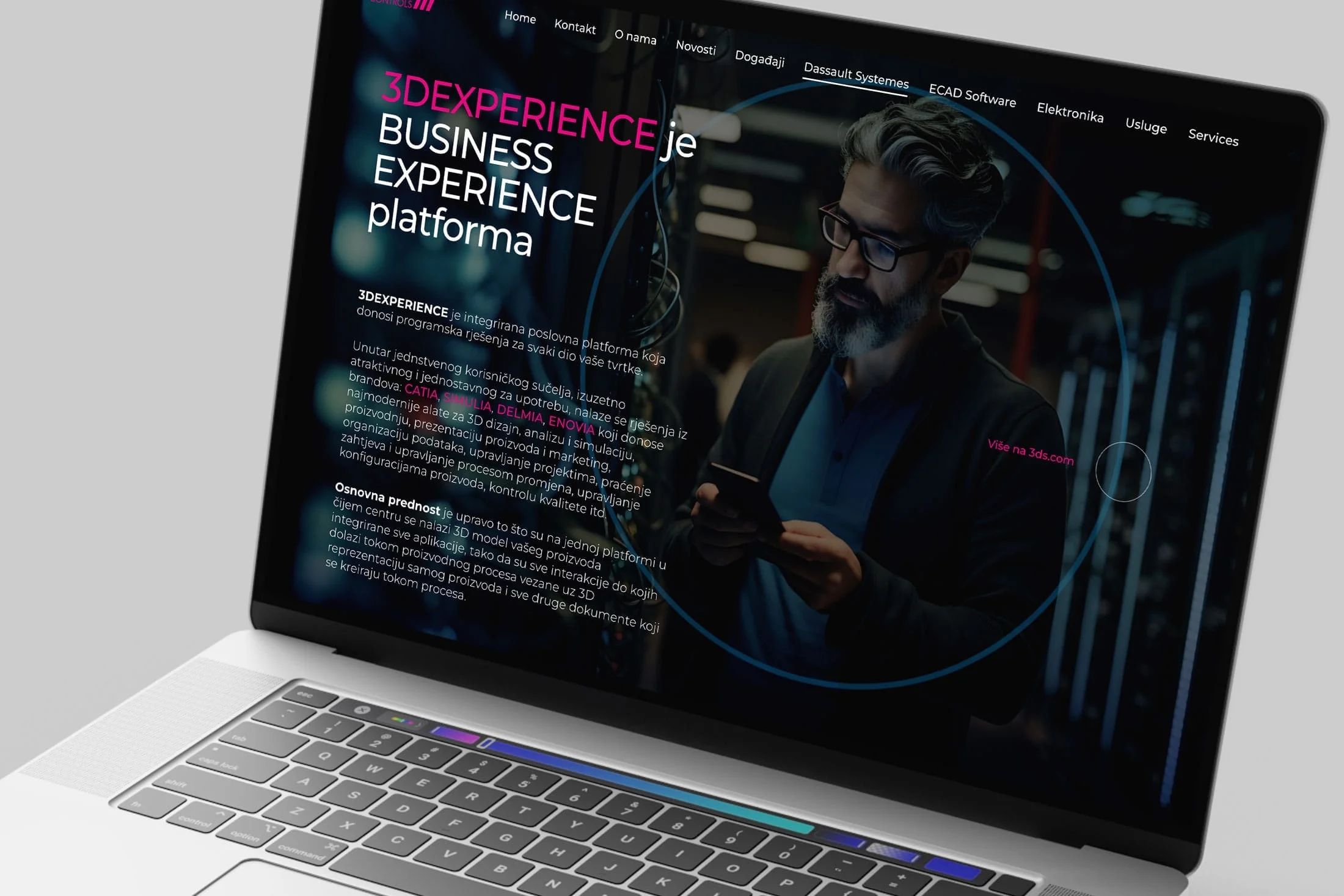 Dizajn i izrada web stranice Computer Controls - slika 6