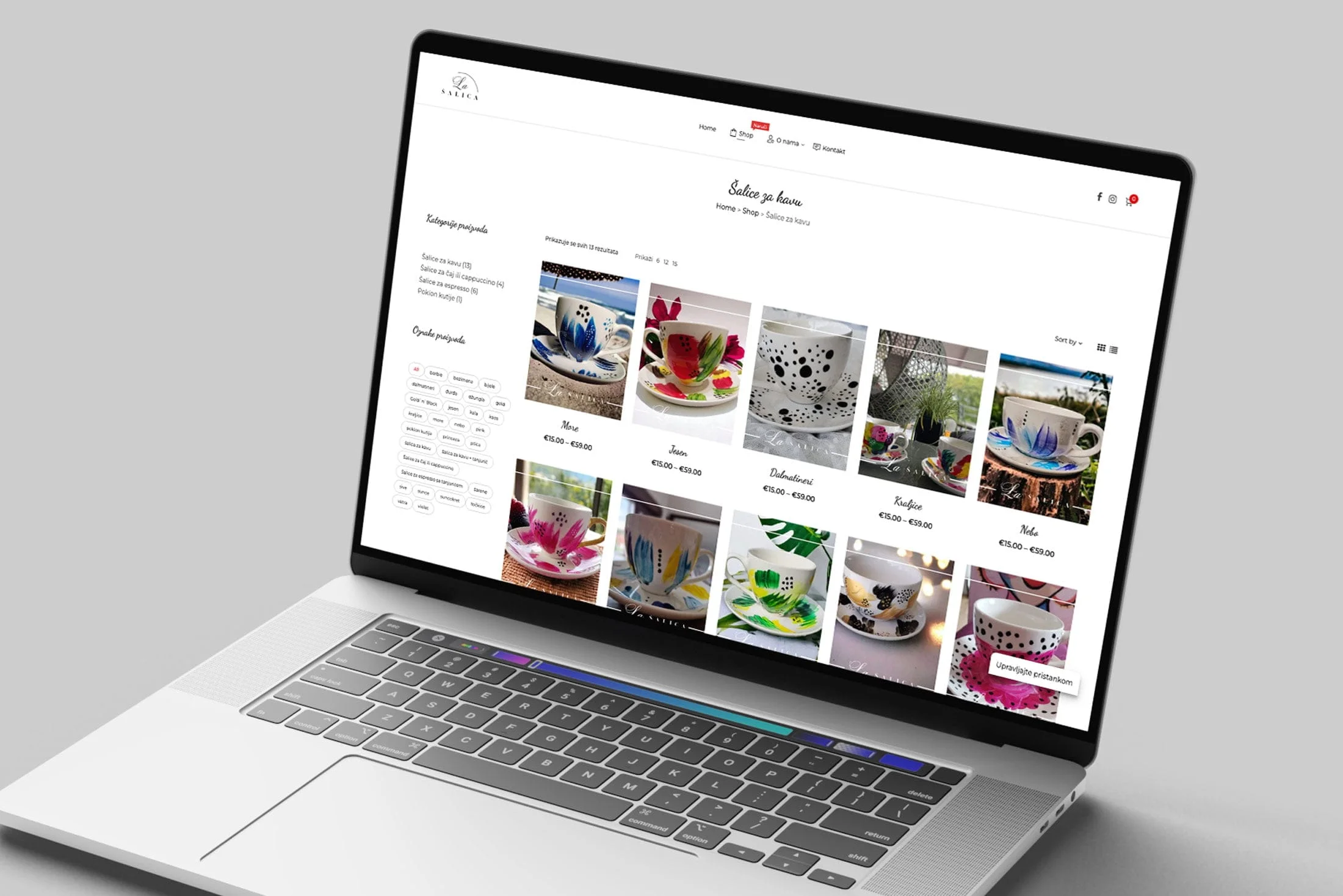 La Salica - webshop 1