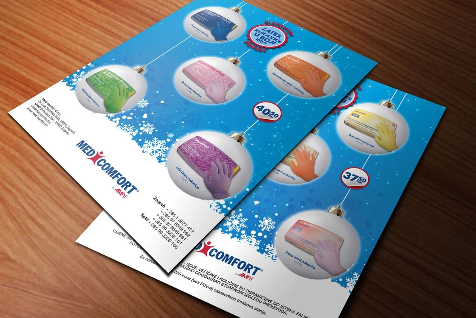 Dizajn Letaka Med Comfort