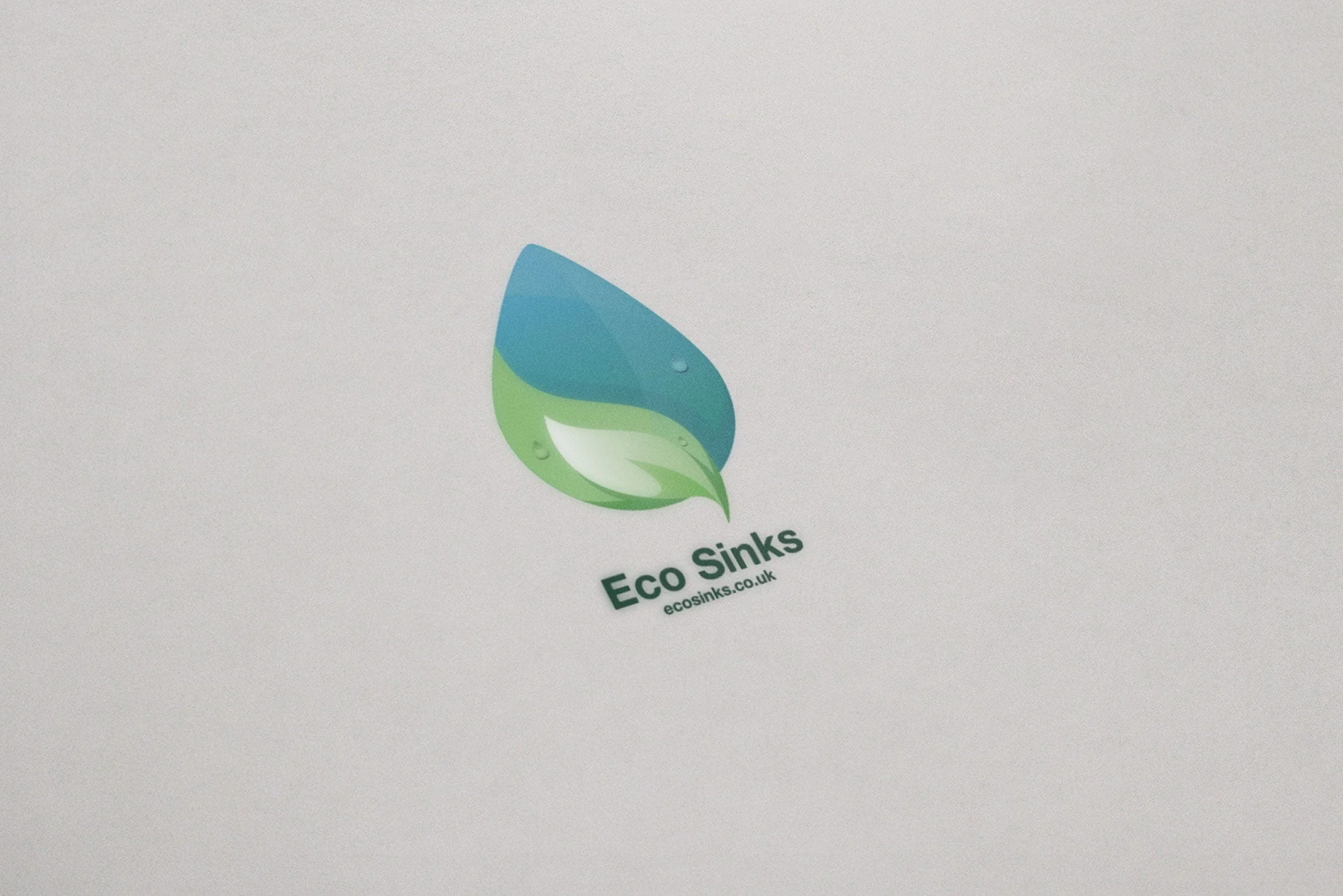 EcoSinks - logo varijanta 2