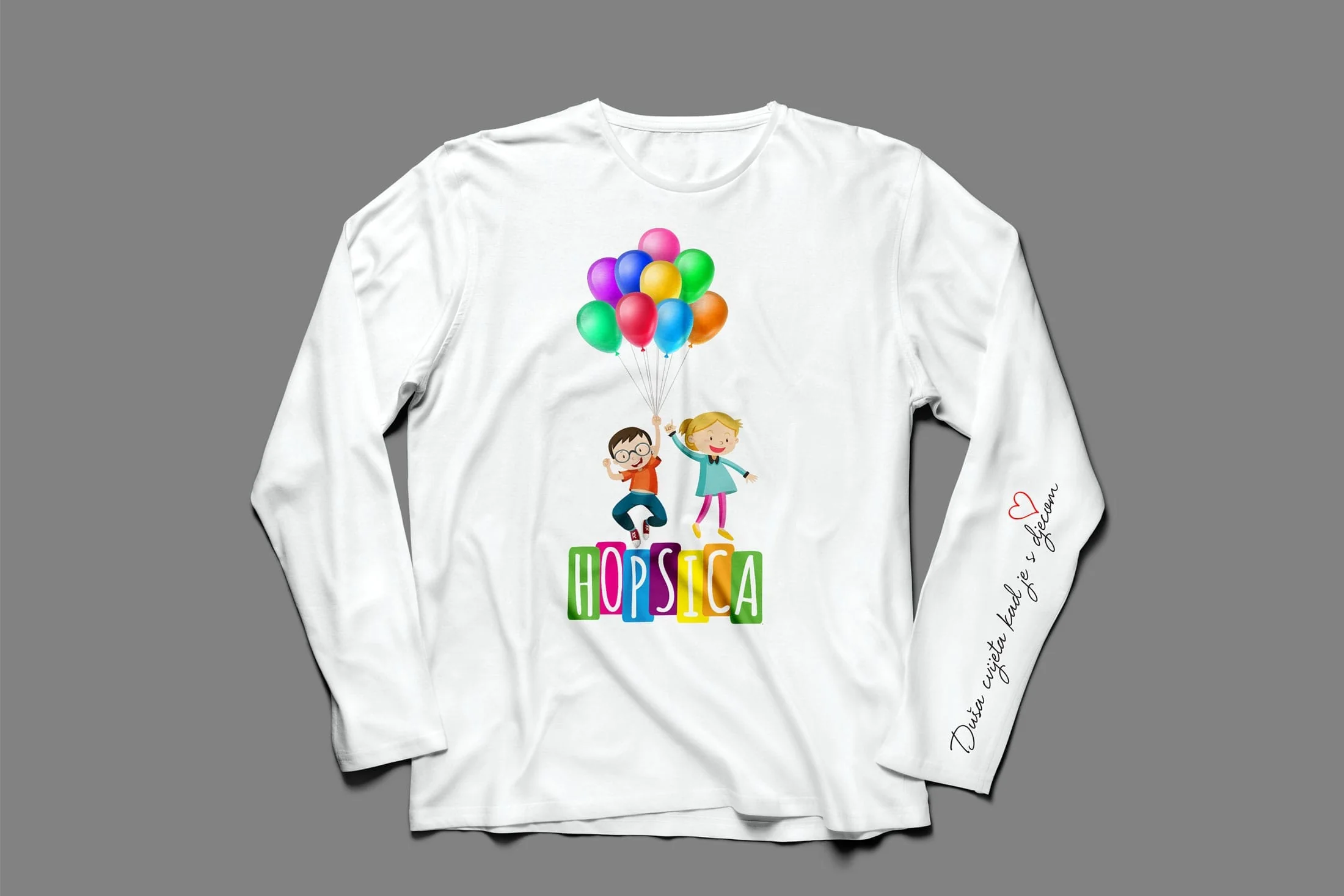 Dizajn majica Igraonica Hopsica