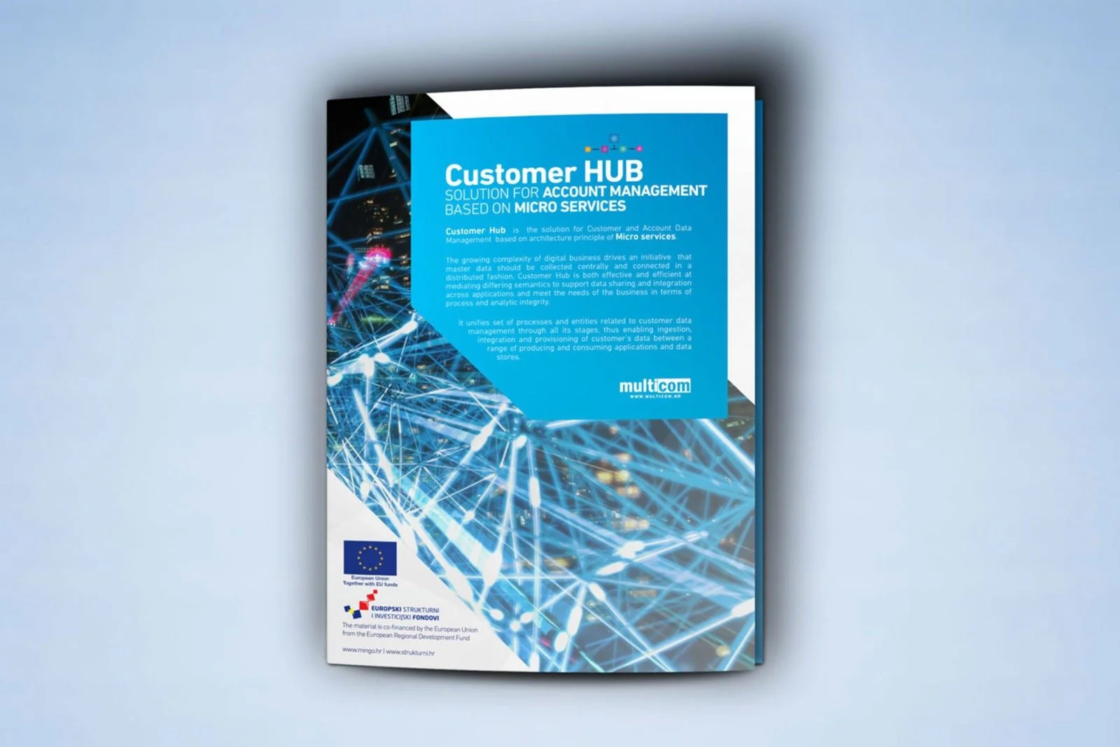 Dizajn Više Letaka za Multicom