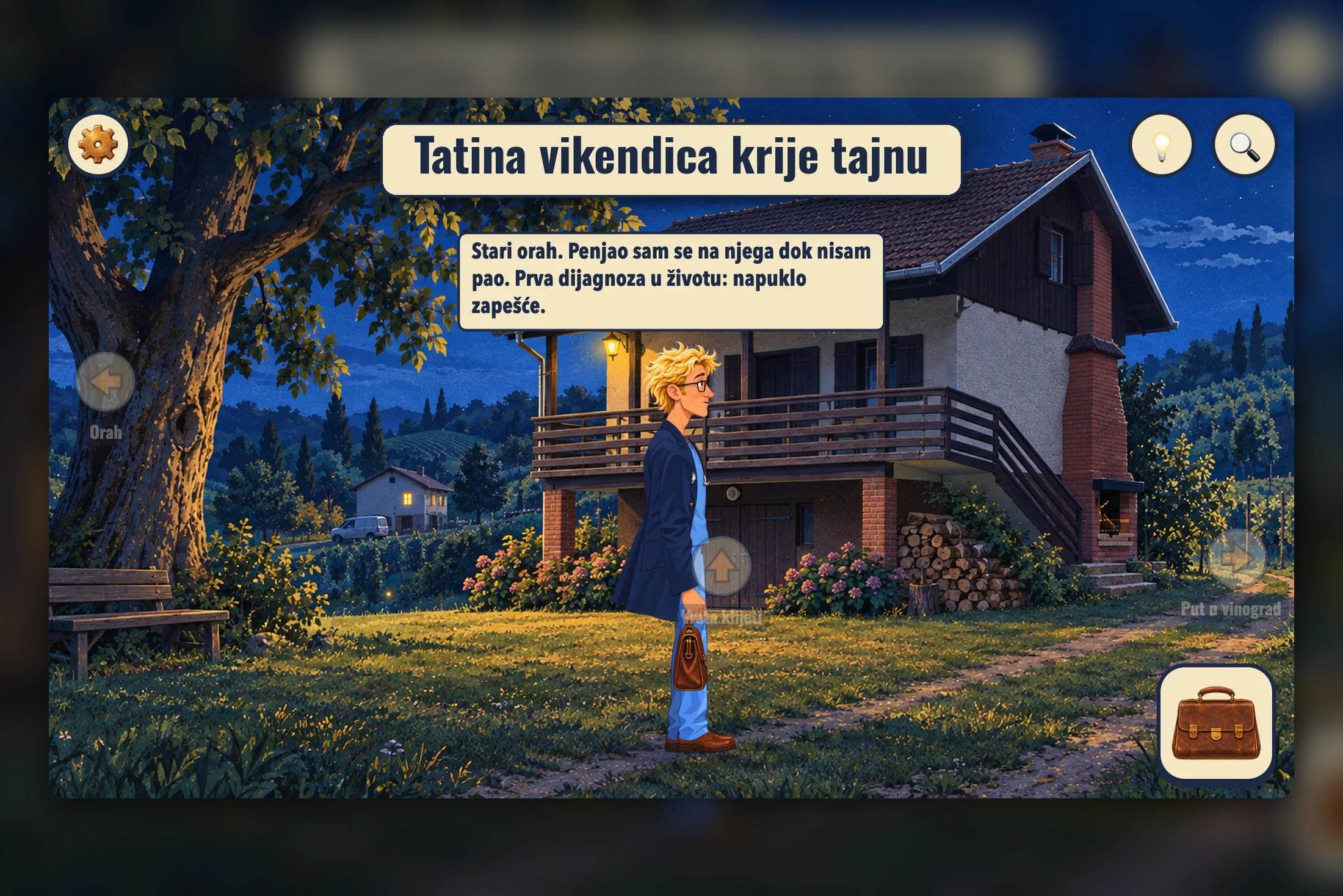 Eduard: Centrum Mundi — tatina vikendica u vinogradu kraj Ludbrega
