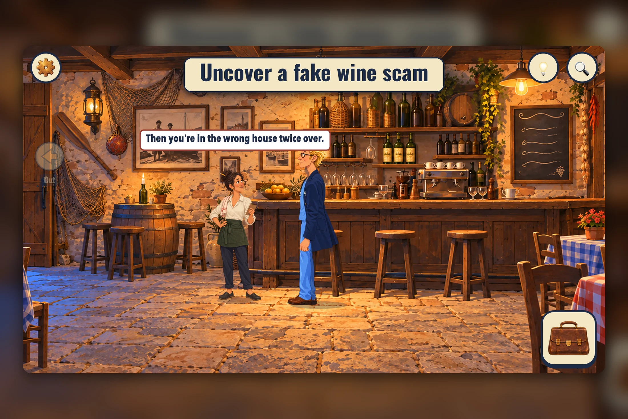 Eduard: Centrum Mundi — a tavern in Rovinj and a clue to the fake wine scam