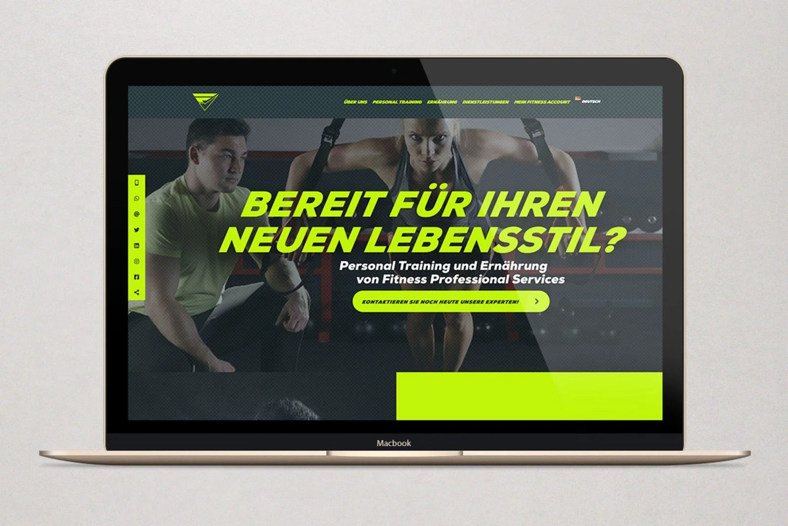 Fitness Professional Services Web