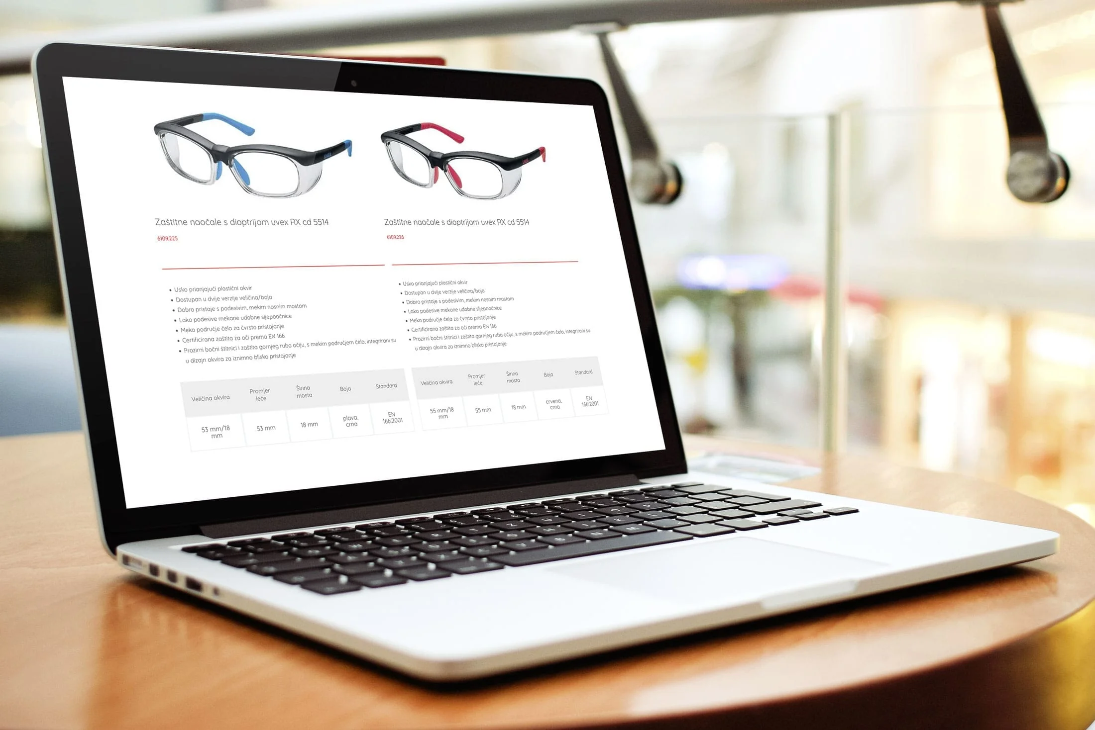 Izrada web stranice Zaštitne Naočale - slika 4