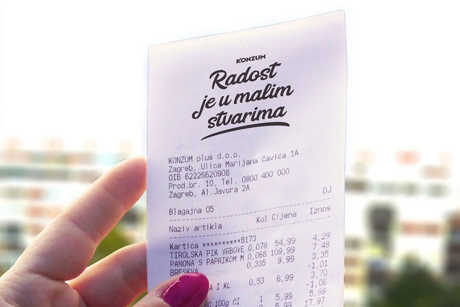 Konzum Banner Design