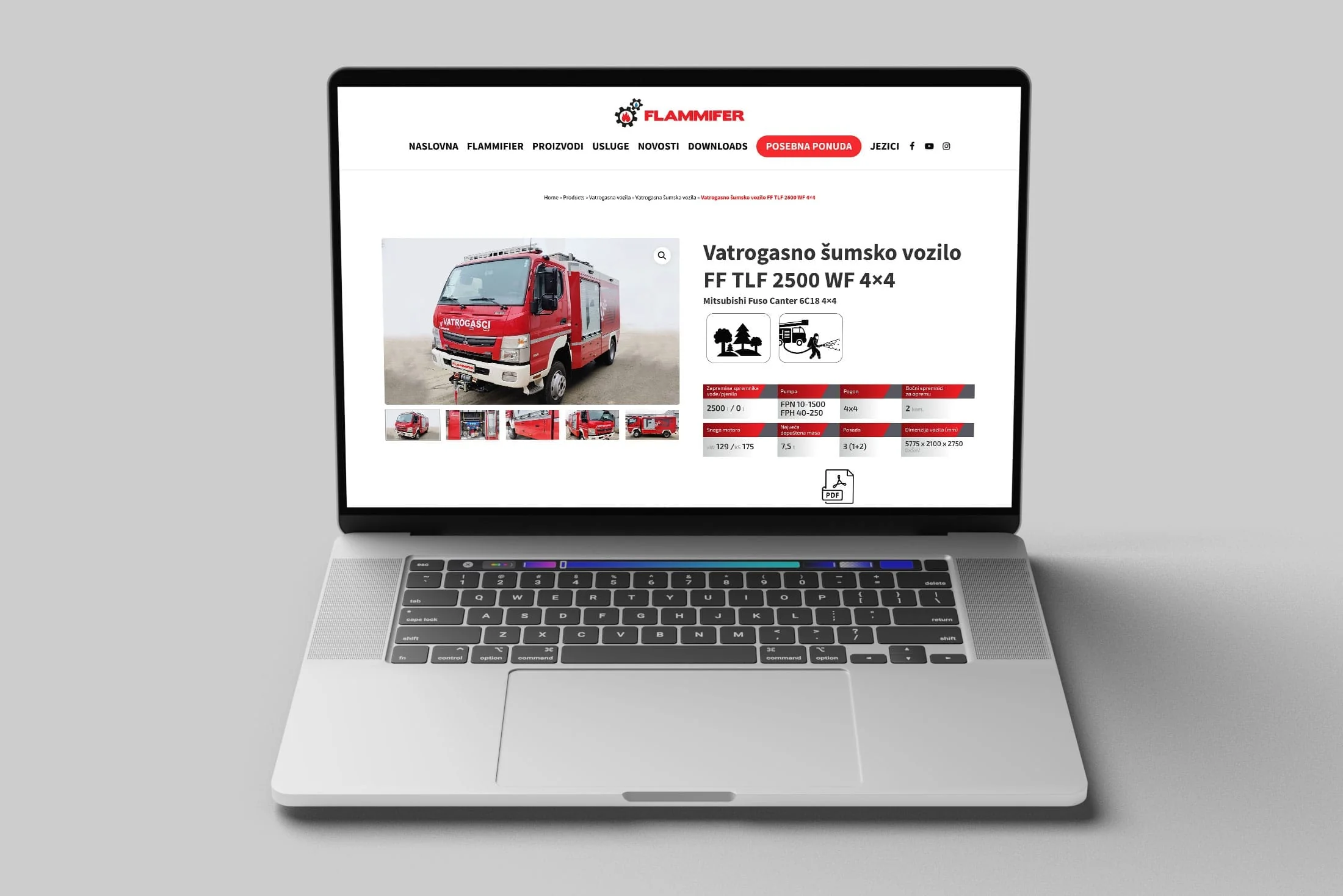 Novi projekt web redizajna za Flammifer