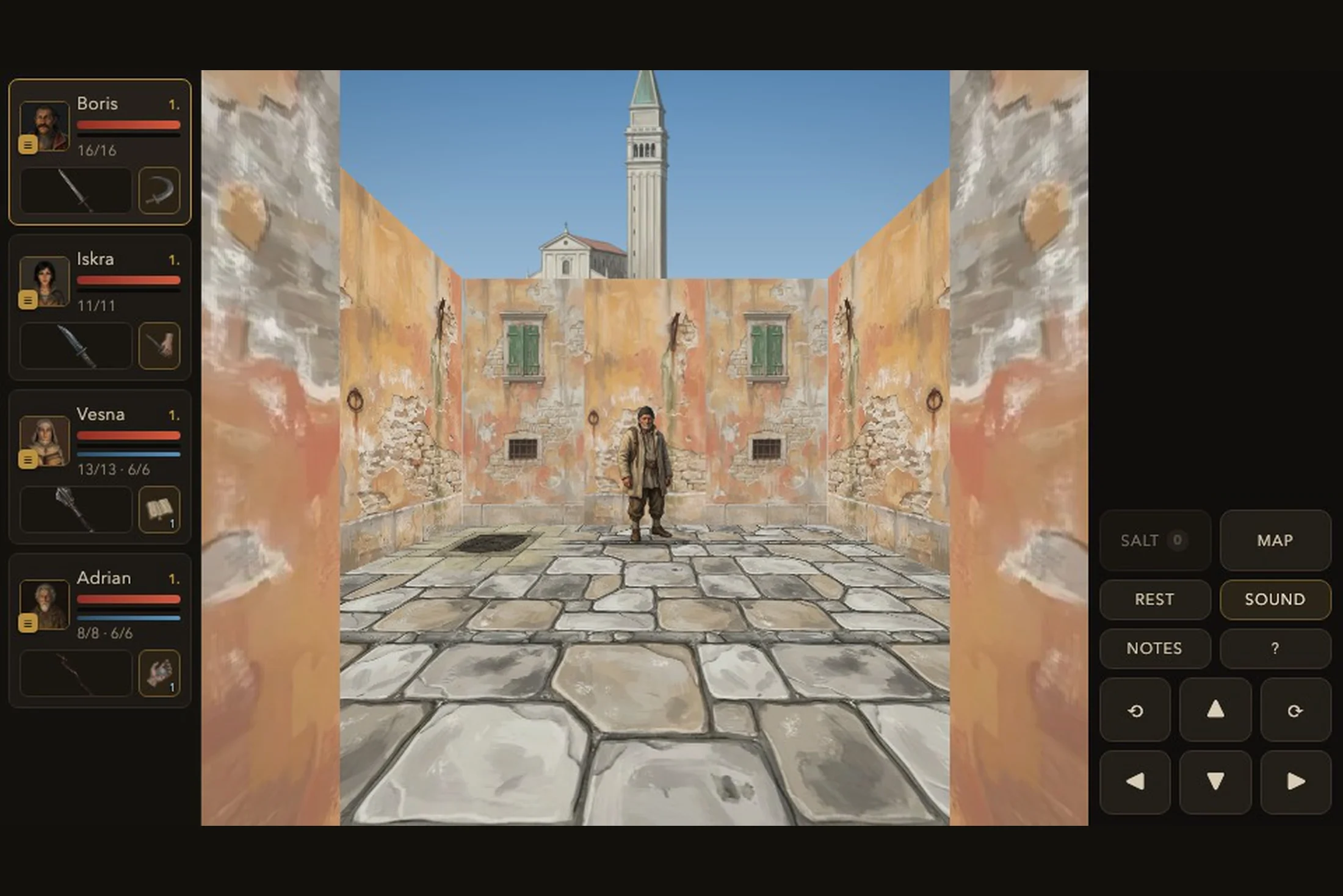 Ponor — a Croatian folk-horror game, a dungeon beneath old Rovinj (Android & iOS)