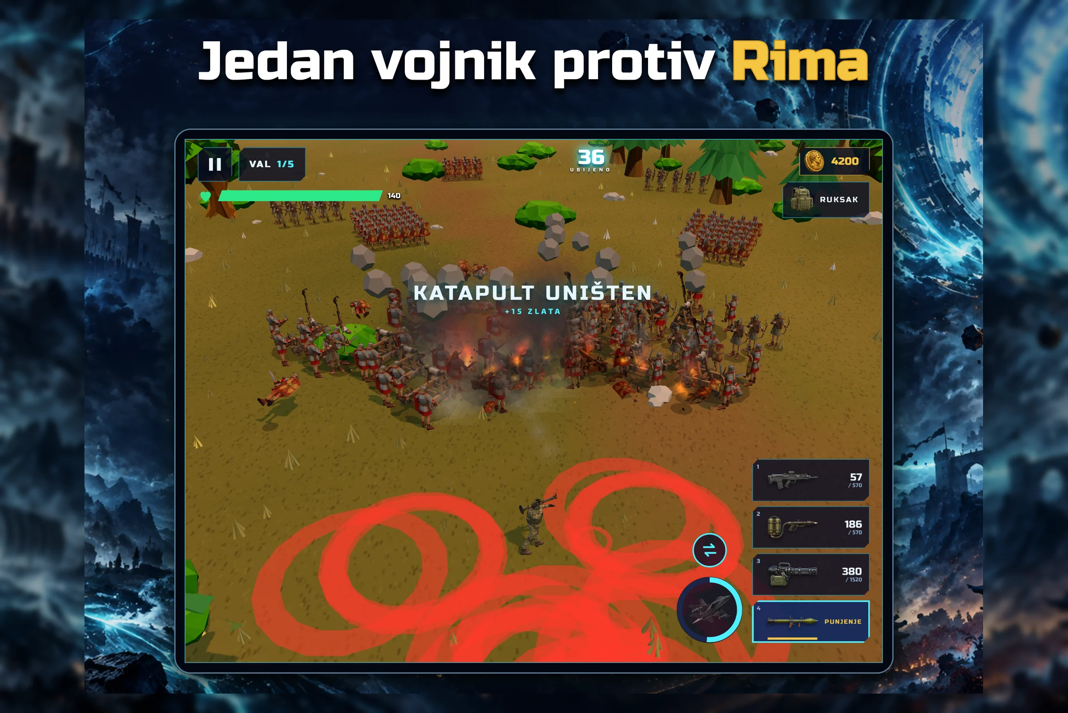 Time Soldier: Legion Breaker — 3D akcijska igra za Android i iOS