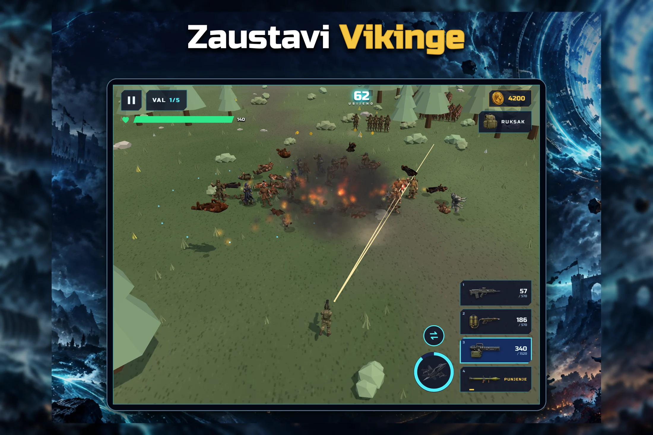 Time Soldier — bitka protiv Vikinga