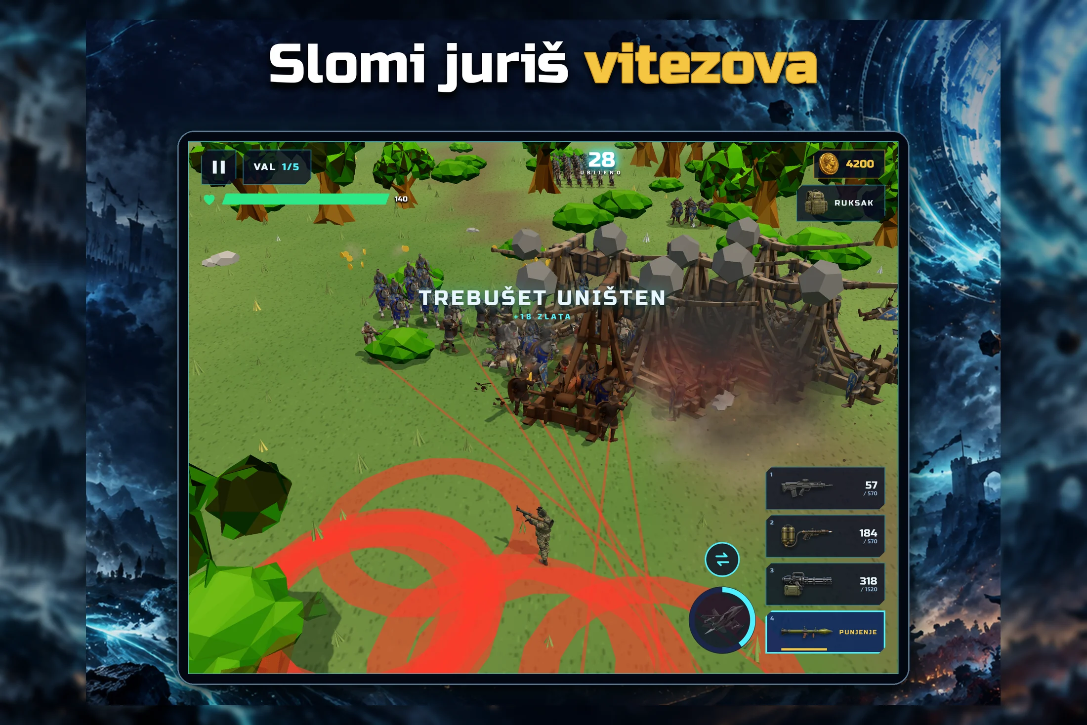 Time Soldier — juriš vitezova