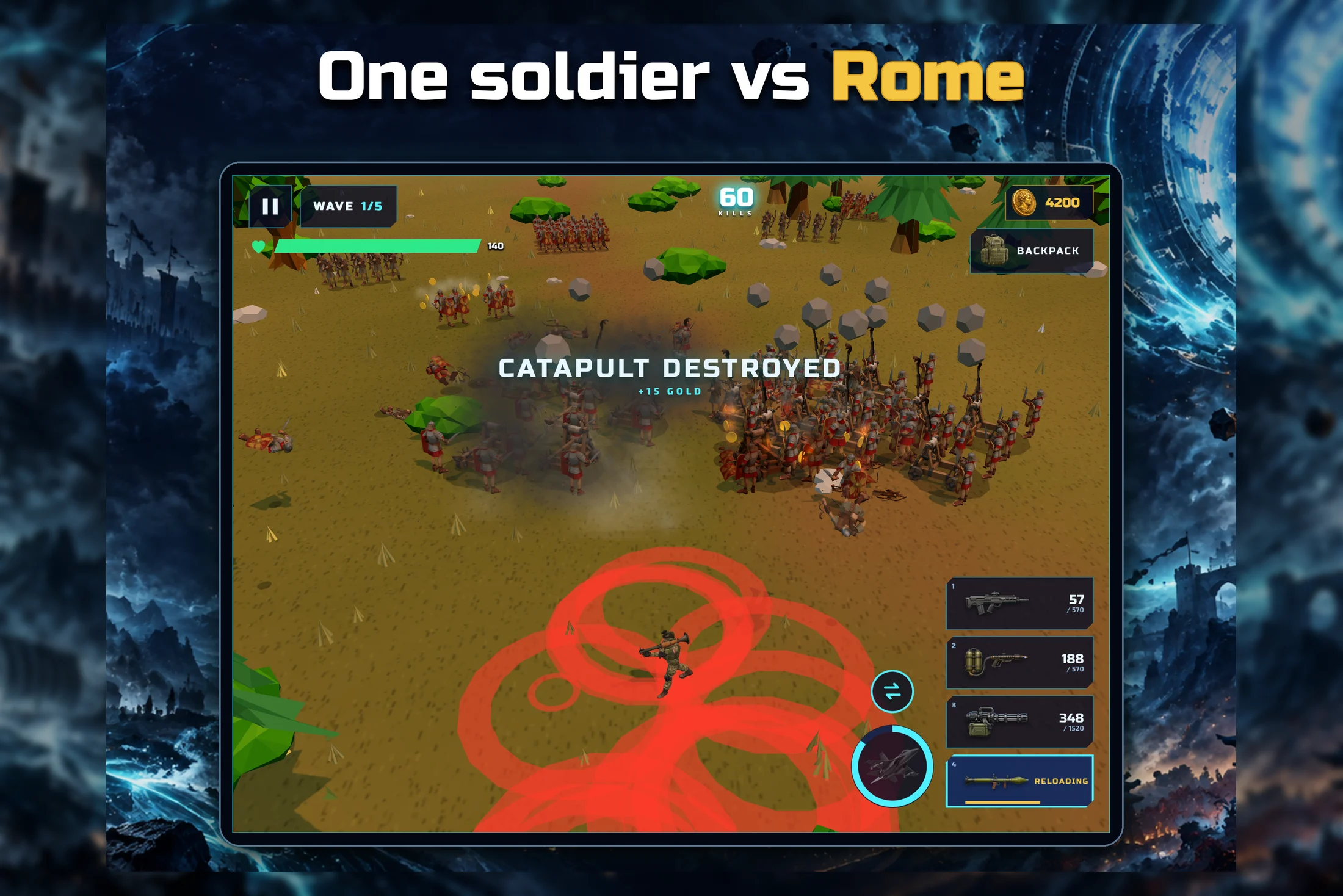 Time Soldier: Legion Breaker — a 3D action game for Android and iOS