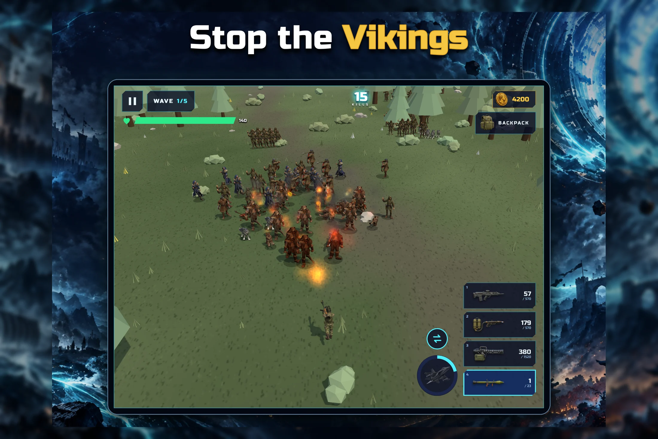 Time Soldier — battle against the Vikings