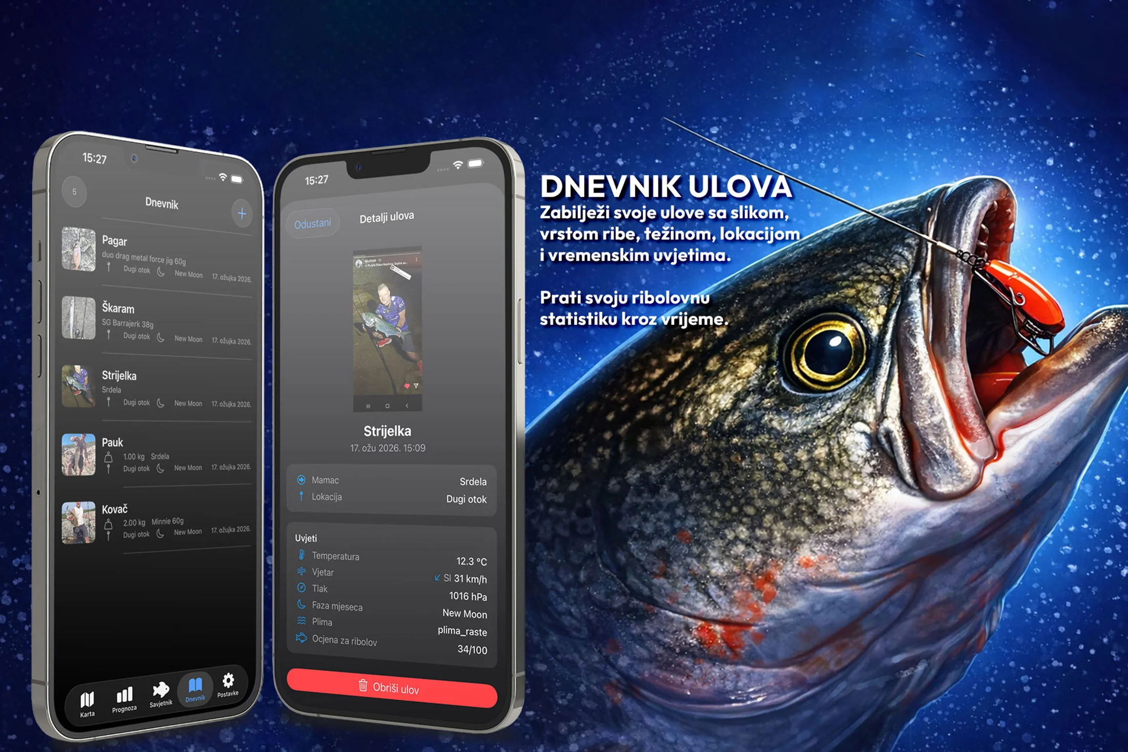 Tisch Fishing iOS App - slika 4