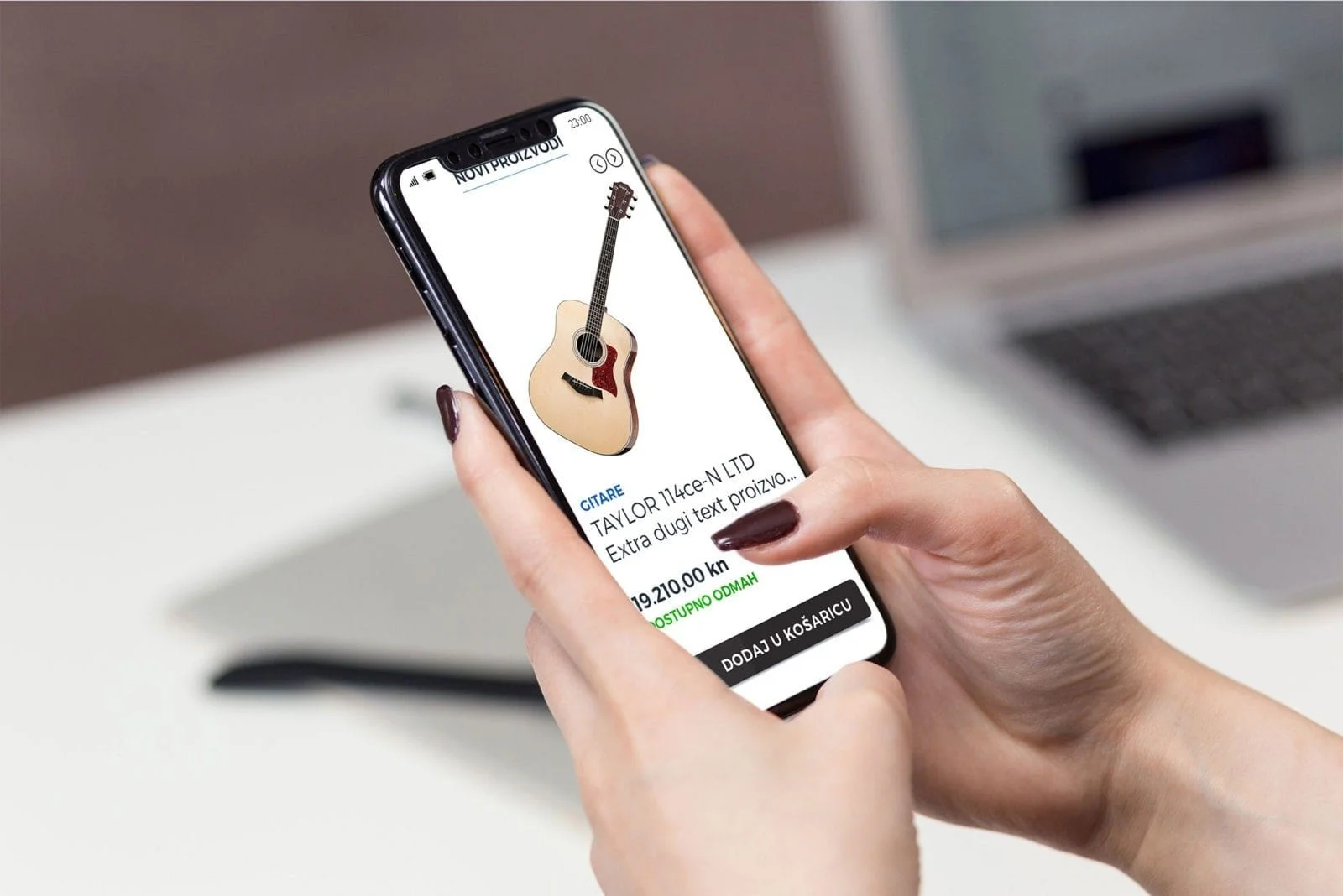 Glazbena kutija dizajn 1